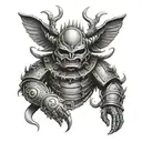 helldiver's sake tattoo design idea