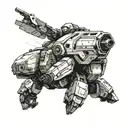 helldivers 2 tattoo design idea
