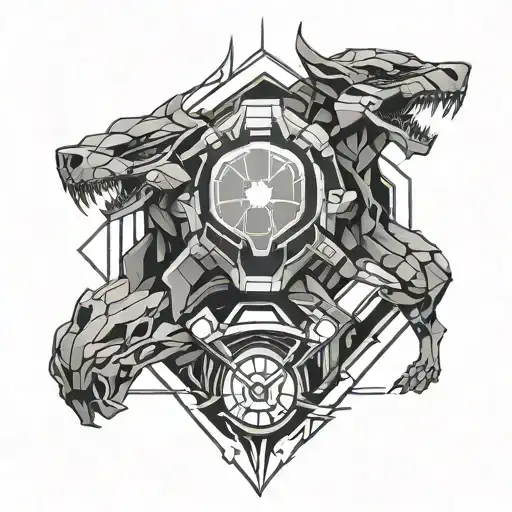 Halo ODST cerberus first tattoo design idea