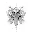 lidl worm hummus tattoo design idea