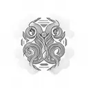 lidl worm hummus tattoo design idea