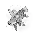 Koi Fish tattoo design idea