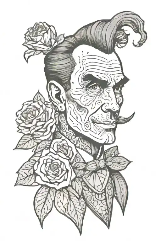 daniel day  lewis tattoo design idea