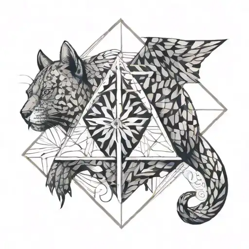 Thinking outside the box is such a broad concept that it sometimes seems cliché. But Samuel came to me to portray a m tattoo design idea