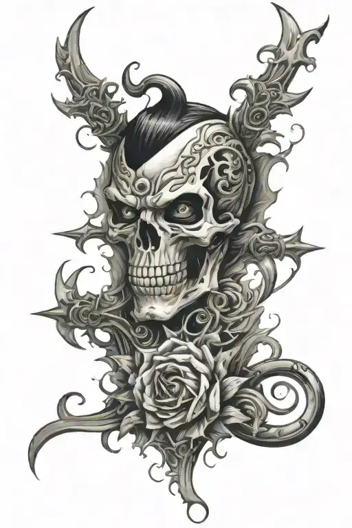 wrath deadly sin tattoo design idea