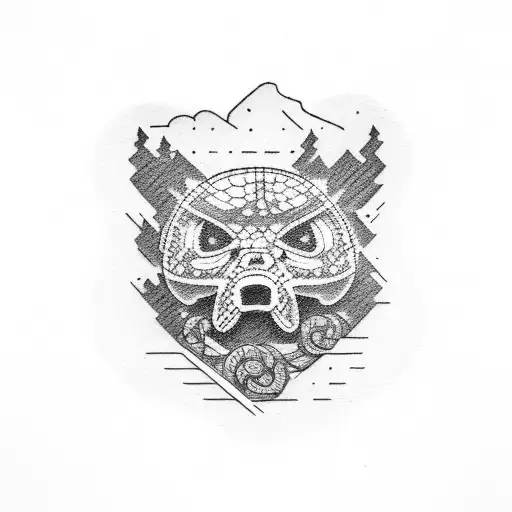 route 66 tattoo design idea