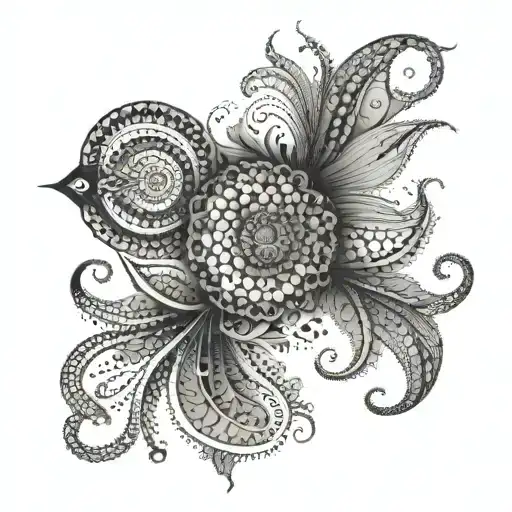 raja tattoo design idea