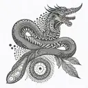 raja tattoo design idea