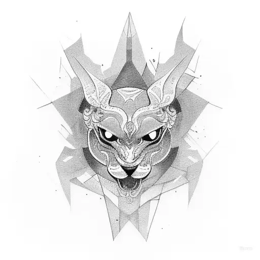 trinacria  tattoo design idea