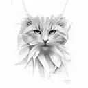 celia gerberas tattoo design idea