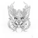 celia gerberas tattoo design idea