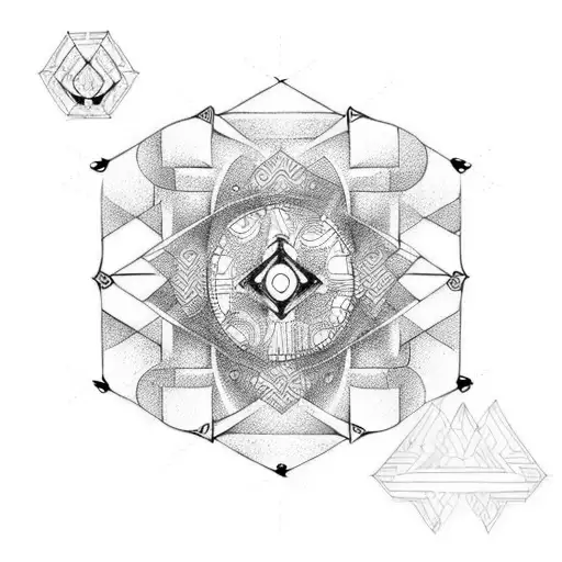 Matrix code tattoo design idea