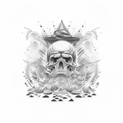 memorial dad tattoo design idea