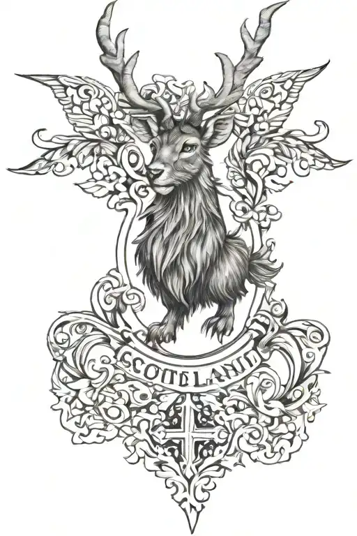 Scotland  tattoo design idea