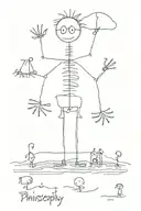 Philosophy tattoo design idea