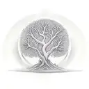 Bodhi tree tattoo symbolizing enlightenment and growth tattoo design idea