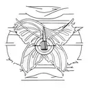 simple led zeppelin tattoo design idea