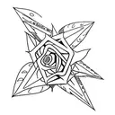 simple led zeppelin tattoo design idea