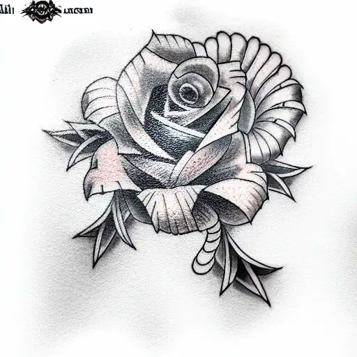  loneliness tattoo design idea