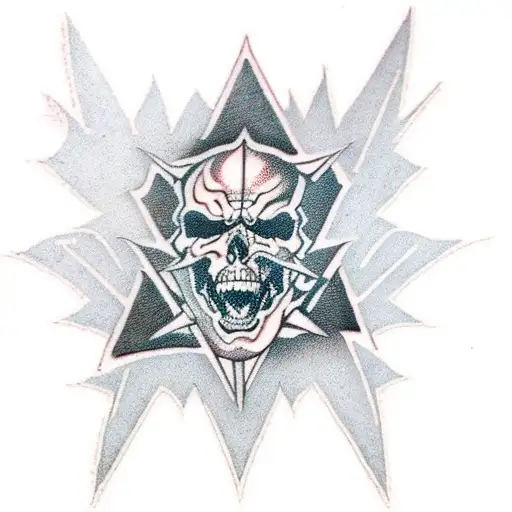 metallica logo tattoo design idea