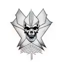 metallica logo tattoo design idea