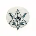 metallica logo tattoo design idea