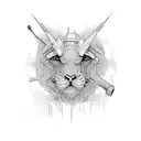 glo gang tattoo design idea