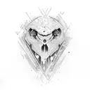 glo gang tattoo design idea