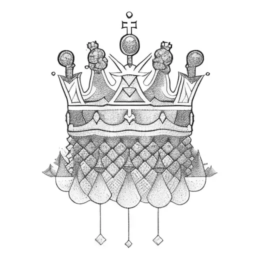 King's Crown tattoo design idea