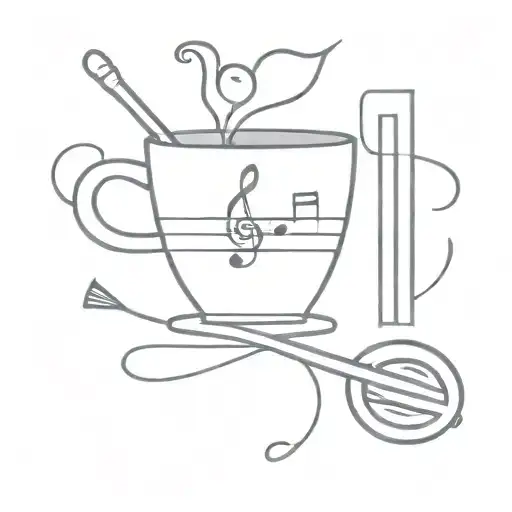 Music tattoo design idea