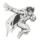 X-Men Gambit tattoo design idea