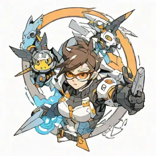 it's from overwatch tattoo design idea