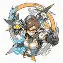 it's from overwatch tattoo design idea