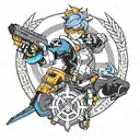 it's from overwatch tattoo design idea