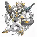 it's from overwatch tattoo design idea