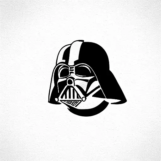 Darth vader tattoo design idea