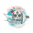 Solo Traveller, Digital Nomad  tattoo design idea