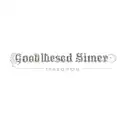 good blessed sinner tattoo design idea