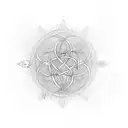 willow tree of life tattoo design idea