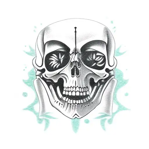 420 grim reaper tattoo design idea