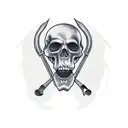 420 grim reaper tattoo design idea