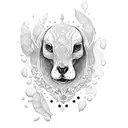 vegan tattoo design idea