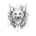 vegan tattoo design idea