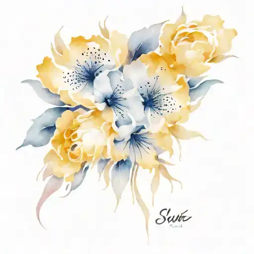 Shun alias White tattoo design idea