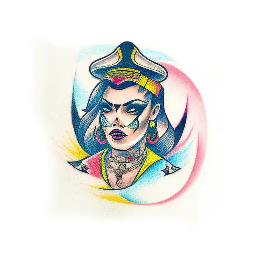 cara chola mujer  tattoo design idea