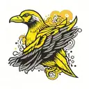 canary with fenerbahçe and basic just canary full yellow full canary similar bathhroom ducks tattoo design idea
