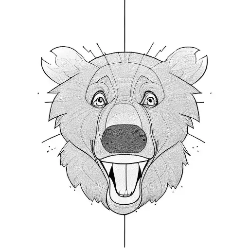 movie brother bear and kenai tattoo design idea