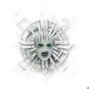 hellraiser monster tattoo design idea