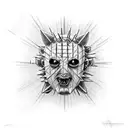 hellraiser monster tattoo design idea