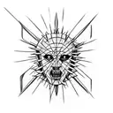 hellraiser monster tattoo design idea